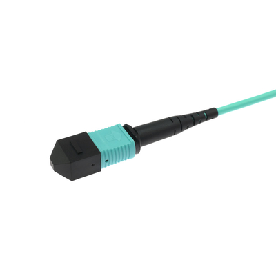 PVC/LSZH Multi Mode MPO MTP Fiber Optic Cable 20m μήκος με θερμοκρασία λειτουργίας από -20.C έως 70.C