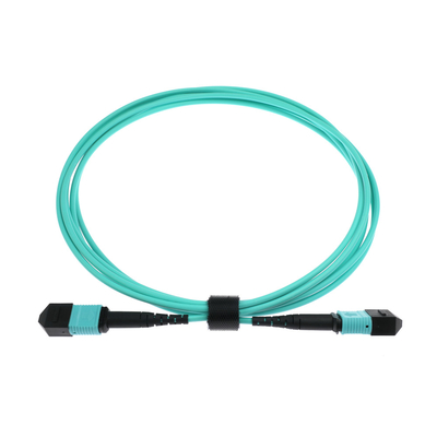 PVC/LSZH Multi Mode MPO MTP Fiber Optic Cable 20m μήκος με θερμοκρασία λειτουργίας από -20.C έως 70.C