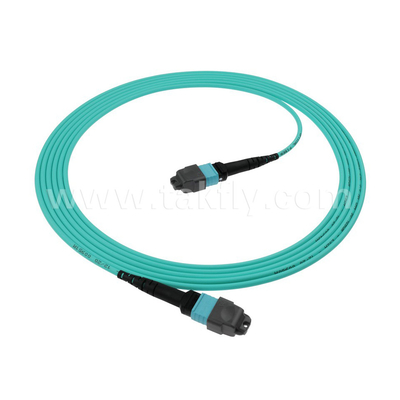 16 πυρήνες SM MM MPO MTP Fiber Optic Jumper Cable για κέντρο δεδομένων FTTX Προσαρμόσιμο