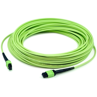 16 πυρήνες SM MM MPO MTP Fiber Optic Jumper Cable για κέντρο δεδομένων FTTX Προσαρμόσιμο