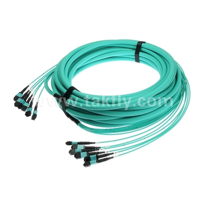 72 πυρήνες SM MM MPO Patch Cord MTP Trunk Cable Jumper για κέντρο δεδομένων FTTX