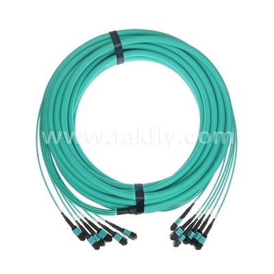 72 πυρήνες SM MM MPO Patch Cord MTP Trunk Cable Jumper για κέντρο δεδομένων FTTX