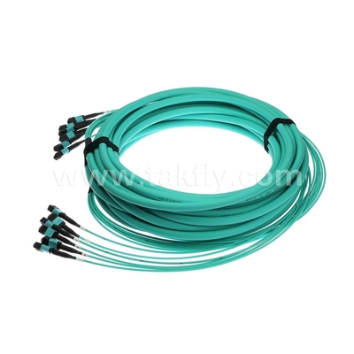 72 πυρήνες SM MM MPO Patch Cord MTP Trunk Cable Jumper για κέντρο δεδομένων FTTX