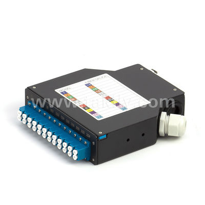Terminal Box DIN Rail Mounted Aluminium LC/Sc Sx/Dx Fiber Fiber for Telecom FTTX