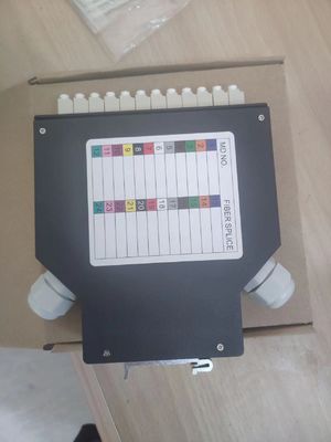 Terminal Box DIN Rail Mounted Aluminium LC/Sc Sx/Dx Fiber Fiber for Telecom FTTX