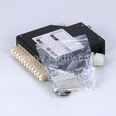 Terminal Box DIN Rail Mounted Aluminium LC/Sc Sx/Dx Fiber Fiber for Telecom FTTX
