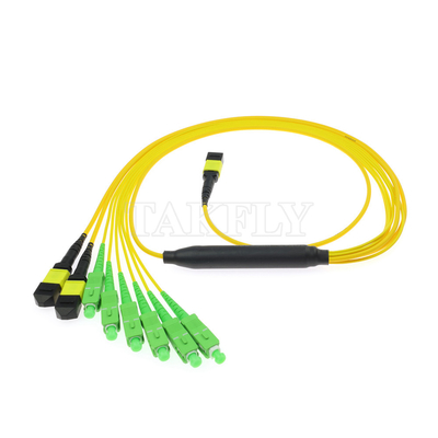 Προαιρετικό MTP Trunk Cable MPO/MTP SC/LC/FC/ST/MPO Fiber Optic Cable για κέντρο δεδομένων