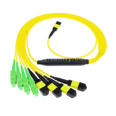 MPO/MTP Patchcord Cable Fanout Splitter SC/LC/FC/ST/MPO Οπτική ίνα για κέντρο δεδομένων AI FTTx Telecom