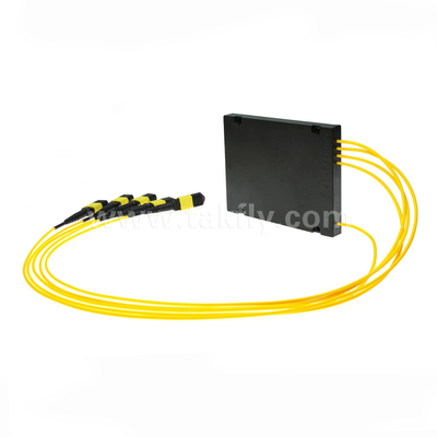 Δικτυακό δίκτυο MPO/MTP SM/MM PLC Splitter 1x4 για κέντρο δεδομένων FTTX