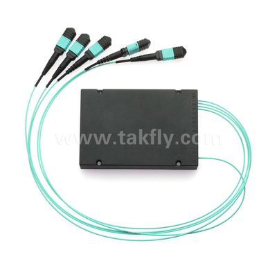 Δικτυακό δίκτυο MPO/MTP SM/MM PLC Splitter 1x4 για κέντρο δεδομένων FTTX