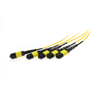 Δικτυακό δίκτυο MPO/MTP SM/MM PLC Splitter 1x4 για κέντρο δεδομένων FTTX