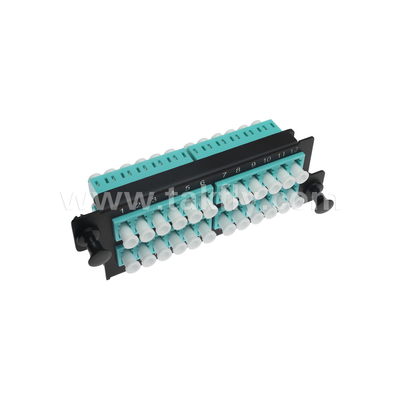 1U Rack Mount 24F MPO-LC MTP Patch Panel υψηλής πυκνότητας 96F για κέντρο δεδομένων