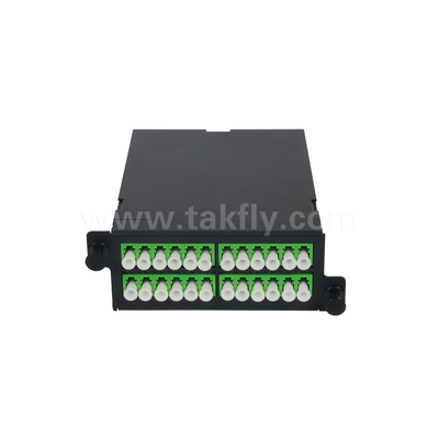 1U Rack Mount 24F MPO-LC MTP Patch Panel υψηλής πυκνότητας 96F για κέντρο δεδομένων