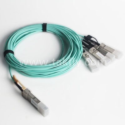 100Gb/s QSFP28 έως 4x SFP28 Breakout ενεργό οπτικό καλώδιο AOC καλώδιο ταχείας μεταφοράς δεδομένων