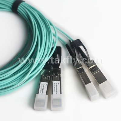 100Gb/s QSFP28 έως 4x SFP28 Breakout ενεργό οπτικό καλώδιο AOC καλώδιο ταχείας μεταφοράς δεδομένων