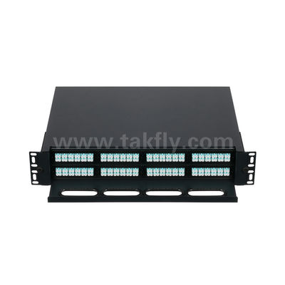 MPO/MTP Patch Panel Management Cassette Slidable Type Fiber Optic για το κέντρο δεδομένων FTTX καλωδίωση