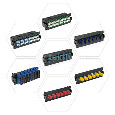 MPO/MTP Patch Panel Management Cassette Slidable Type Fiber Optic για το κέντρο δεδομένων FTTX καλωδίωση