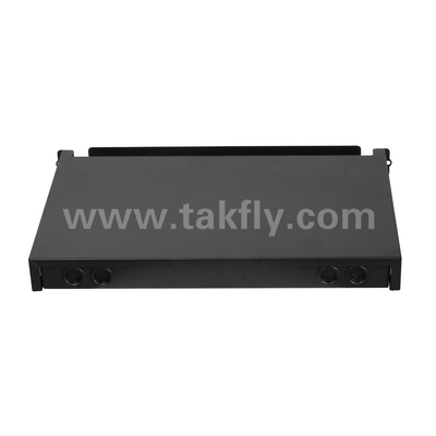 Προσαρμόσιμη οπτική ίνα MPO κασέτα MTP Patch Panel Slidable Type για κέντρο δεδομένων FTTX
