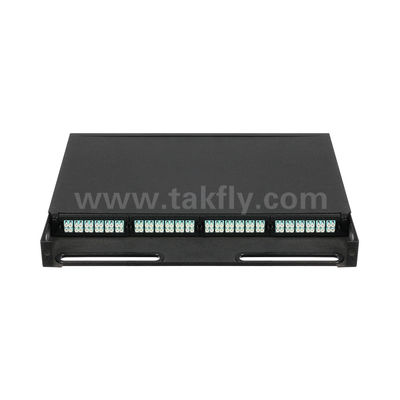 Διαχείριση MPO/MTP Patch Panel Cassette Fiber Optic για Κέντρο Δεδομένων FTTX Telecom