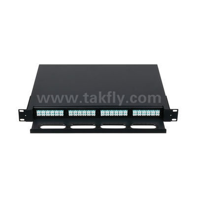 MPO/MTP Patch Panel Management Cassette Slidable Type Fiber Optic για το κέντρο δεδομένων FTTX καλωδίωση