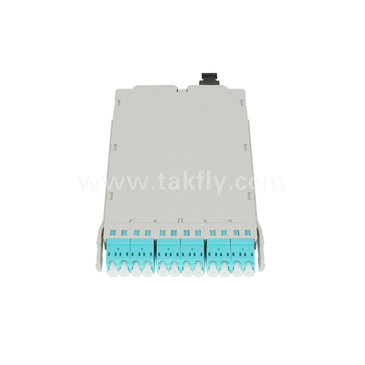 Φυτική οπτική MPO Cassette MTP Patch Panel 144 πυρήνες Υπερ-υψηλή πυκνότητα για κέντρο δεδομένων FTTX