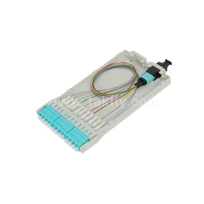 MPO Patch Panel MTP Cassette 144 πυρήνες Υπερ-υψηλής πυκνότητας οπτική ίνα για κέντρο δεδομένων FTTX