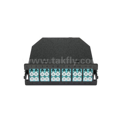 MPO Cassette Module MPO/MTP-LC 12C/24C Οπτική ίνα για κέντρο δεδομένων FTTX