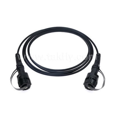 MPO/MTP Patch Cord Waterproof Trunk Cable ODVA-MPO/MTP SM/MM Jumper για κέντρο δεδομένων FTTX