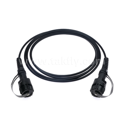 SM/MM MPO Patch Cord MTP Trunk Cable ODVA-MPO/MTP Αδιάβροχο πηγάδι για κέντρο δεδομένων FTTX