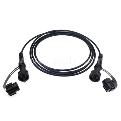 SM/MM MPO Patch Cord MTP Trunk Cable ODVA-MPO/MTP Αδιάβροχο πηγάδι για κέντρο δεδομένων FTTX