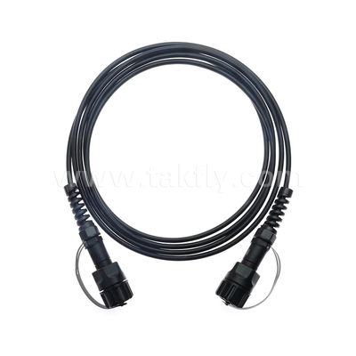 MPO/MTP Patch Cord Waterproof Trunk Cable ODVA-MPO/MTP SM/MM Jumper για κέντρο δεδομένων FTTX