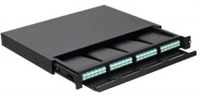 1U/2U Πίνακας διαχείρισης κασέτας MTP/MPO για κέντρο δεδομένων