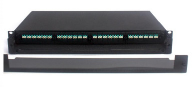 48/96 Cores 1U MTP/MPO Patch Panel για κέντρο δεδομένων σχεδιασμένο σύμφωνα με τα πρότυπα IEC60304