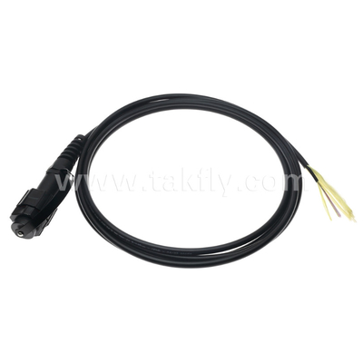 SM/MM MPO Pigtail Patch Cord MTP Trunk Cable ODVA-MPO/MTP Αδιάβροχο για κέντρο δεδομένων FTTX