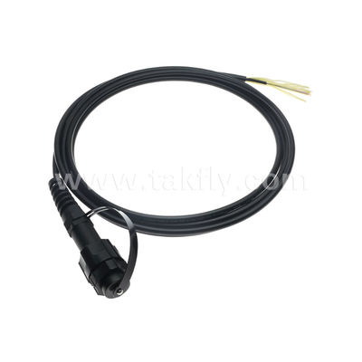 MPO/MTP Pigtail Patch Cord Waterproof Trunk Cable ODVA-MPO/MTP SM/MM για κέντρο δεδομένων FTTX