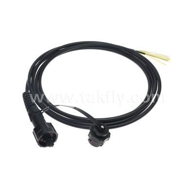 MPO/MTP Pigtail Patch Cord Waterproof Trunk Cable ODVA-MPO/MTP SM/MM για κέντρο δεδομένων FTTX