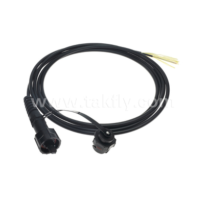SM/MM MPO Pigtail Patch Cord MTP Trunk Cable ODVA-MPO/MTP Αδιάβροχο για κέντρο δεδομένων FTTX