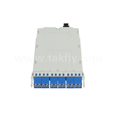 MPO/MTP Μονάδα κασέτας προεπιλεγμένη MPO/MTP-LC 12C οπτική ίνα για κέντρο δεδομένων FTTX
