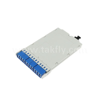MPO/MTP Μονάδα κασέτας προεπιλεγμένη MPO/MTP-LC 12C οπτική ίνα για κέντρο δεδομένων FTTX