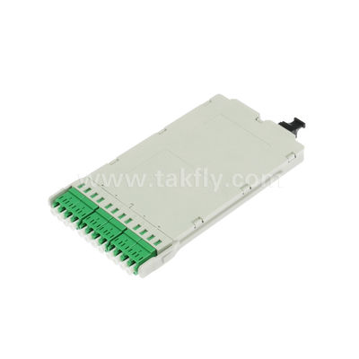 MPO/MTP Μονάδα κασέτας προεπιλεγμένη MPO/MTP-LC 12C οπτική ίνα για κέντρο δεδομένων FTTX