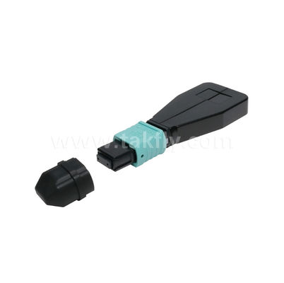 MPO/MTP Loopback Connector SM/MM Συγκροτήματα καλωδίων ινών οπτικής για κέντρα δεδομένων FTTX