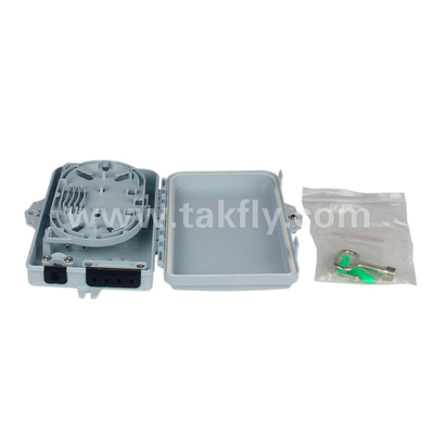 FTKS-1805-04A 4 Port Fiber Termination Box, FTTx Fiber Cable Termination Box Ελαφρύ βάρος