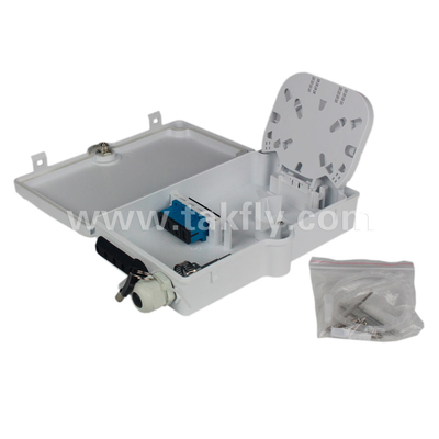 FTKS-1805-04B 4 Port Fiber Termination Box, FTTx Fiber Optic Distribution Box IP65 Ηλεκτρονική συσκευή διανομής ινών οπτικής