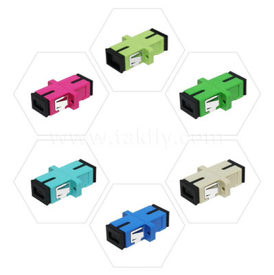 Ζεύκτης καλωδίου προσαρμογέα SC APC/UPC Simplex/Duplex οπτικών ινών για Κέντρο δεδομένων FTTH Multicore