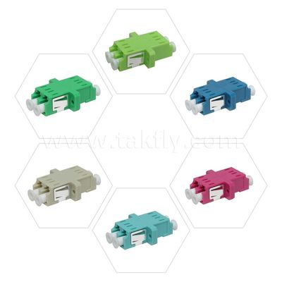 Ζεύκτης καλωδίου προσαρμογέα LC APC/UPC SM/MM Simplex/Duplex/Quad/6 τρόπους/8 τρόποι Οπτικές ίνες για Κέντρο δεδομένων FTTH