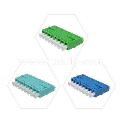 Ζεύκτης καλωδίου προσαρμογέα LC APC/UPC SM/MM Simplex/Duplex/Quad/6 τρόπους/8 τρόποι Οπτικές ίνες για Κέντρο δεδομένων FTTH