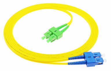 3Διάμετρος καλωδίου.0mm SC-SC Simplex/Duplex Fiber Optic Patch Cord με απώλεια επιστροφής UPCSM≥50dB APCS≥60dB