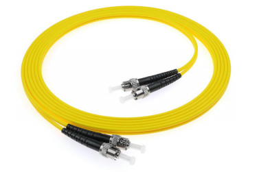 2Διάμετρος καλωδίου.0 mm ST-ST Simplex/Duplex Fiber Optic Patch Cord με υψηλή απώλεια απόδοσης UPCMM≥35dB