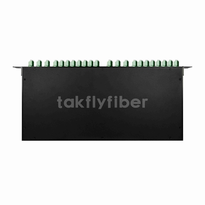16CH DWDM MUX DEMUX με οθόνη και θύρα επέκτασης 1625nm OTDR και EDFA