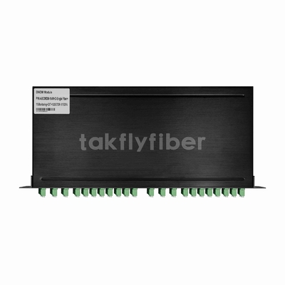 16CH DWDM MUX DEMUX με οθόνη και θύρα επέκτασης 1625nm OTDR και EDFA